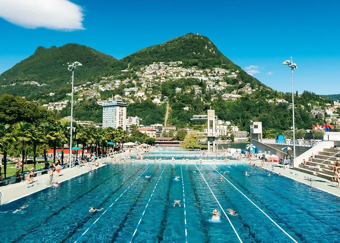 Violet Suite 5 Lugano City For 4 Guest -By Easylife Swiss